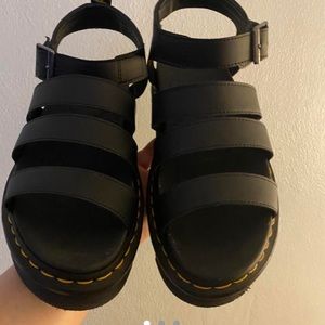 Size 10 Blaire Dr. Marten sandals